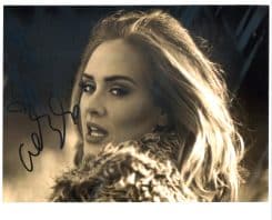 Adele Hand-Signed Photo