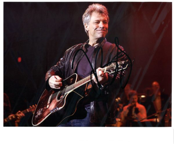 Jon Bon Jovi Hand-Signed Photo