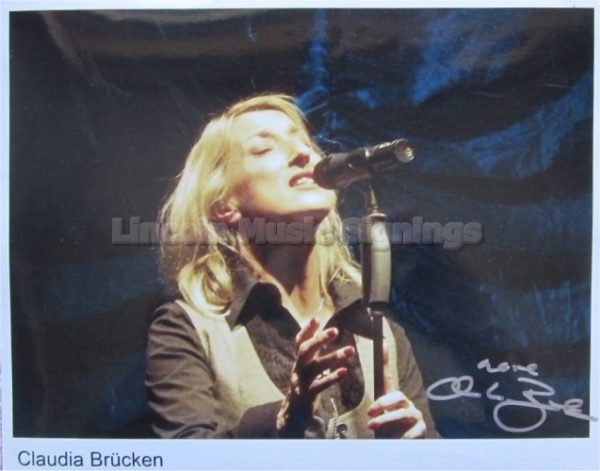 Claudia Brücken Hand-Signed Photo