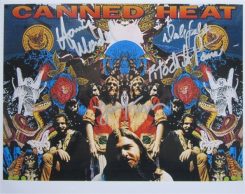 Canned Heat Hand-Signed Photo