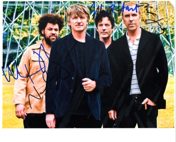 Crowded House Hand-Signed Photo