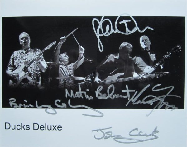 Ducks Deluxe Hand-Signed Photo