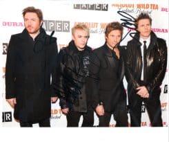 Duran Duran Hand-Signed Photo