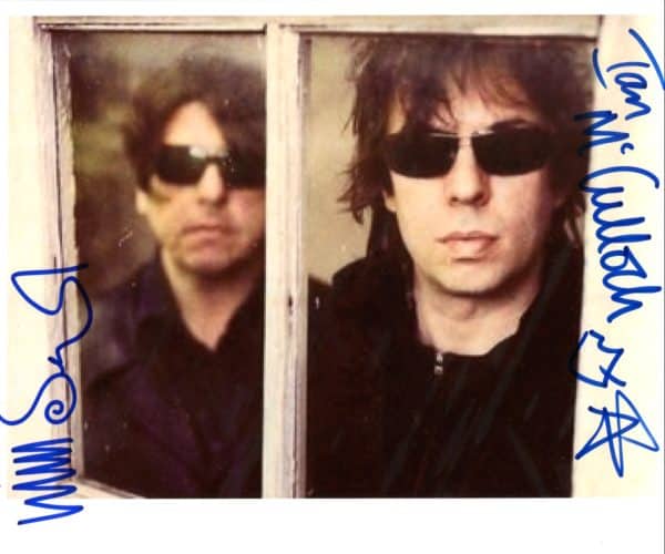 Echo and the Bunnymen Hand-Signed Photo