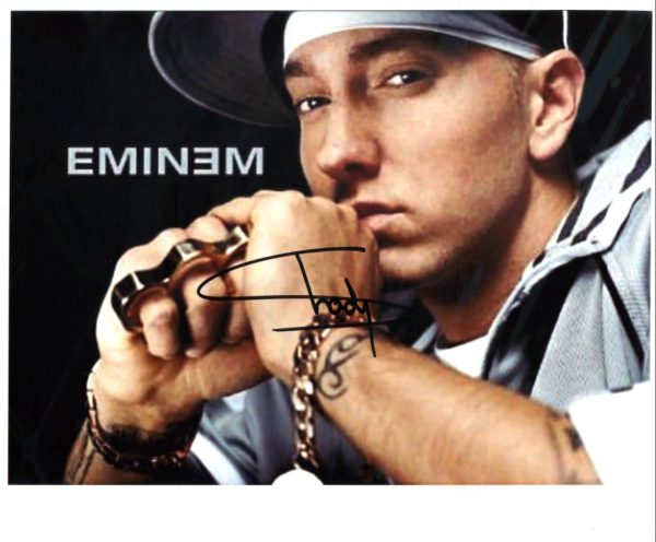 Eminem Hand-Signed Photo
