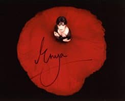 Enya Hand-Signed Photo