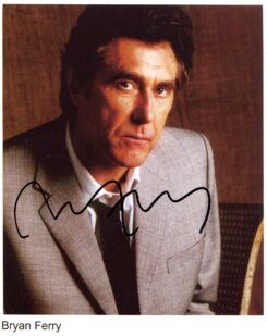 Bryan Ferry Hand-Signed Photo