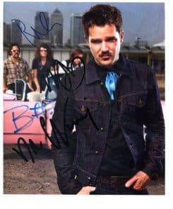 Killers Hand-Signed Photo