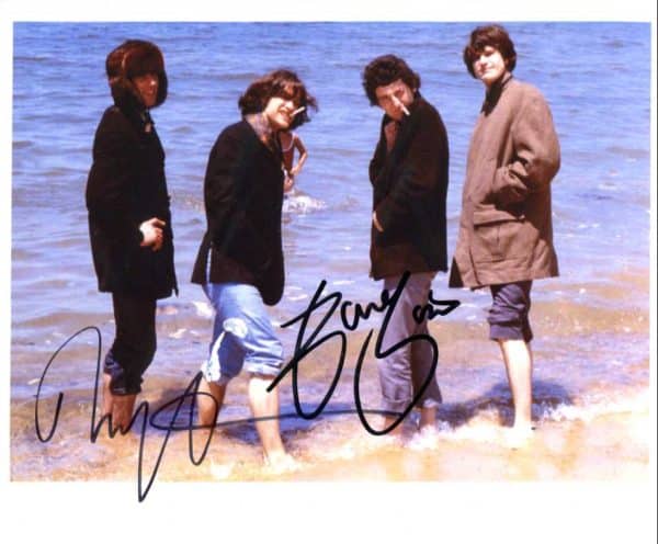 The Kinks Hand-Signed Photo