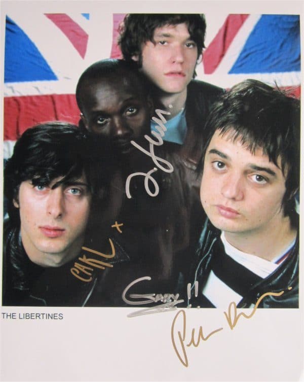The Libertines Hand-Signed Photo