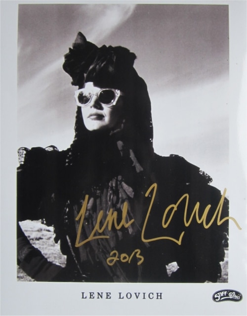 Lena Lovich Hand-Signed Photo