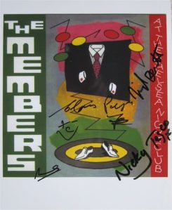 The Members Hand-Signed Photo