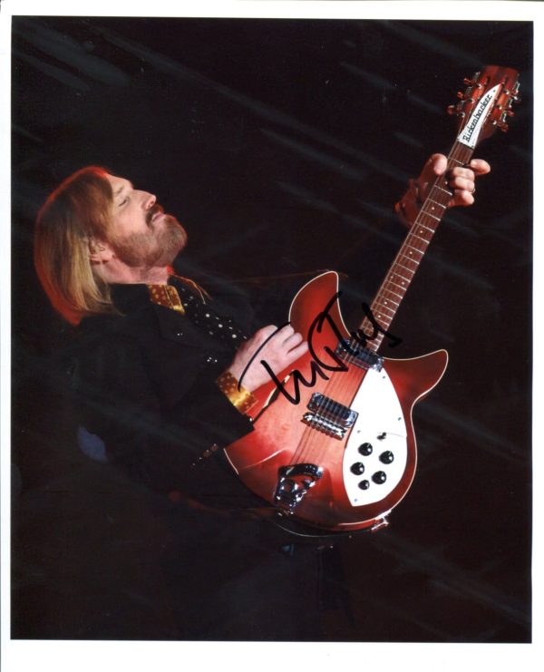 Tom Petty Hand-Signed Photo