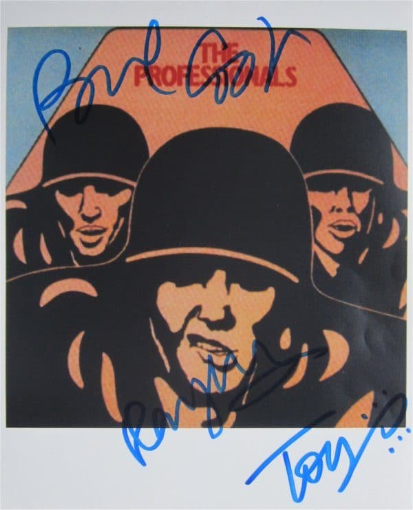 The Professionals Hand-Signed Photo