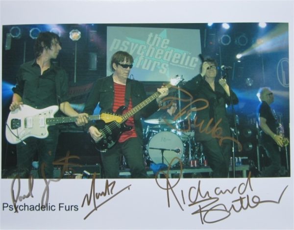 The Psychedelic Furs Hand-Signed Photo