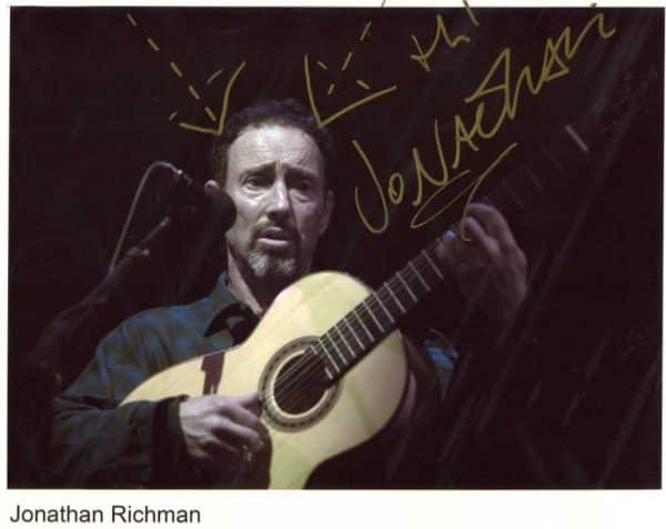 Jonathan Richman Hand-Signed Photo