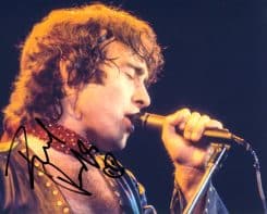 PAUL ROGERS HAND-SIGNED PHOTO