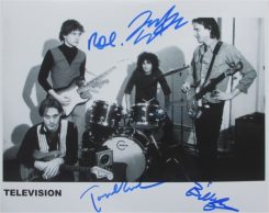 Television Hand-Signed Photo