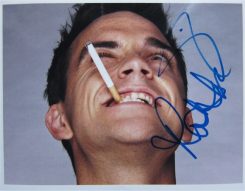 Robbie Williams Hand-Signed Photo