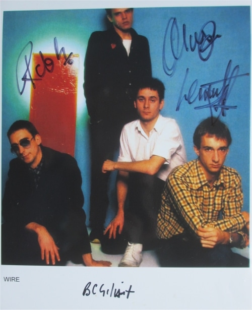 Wire Hand-Signed Photo