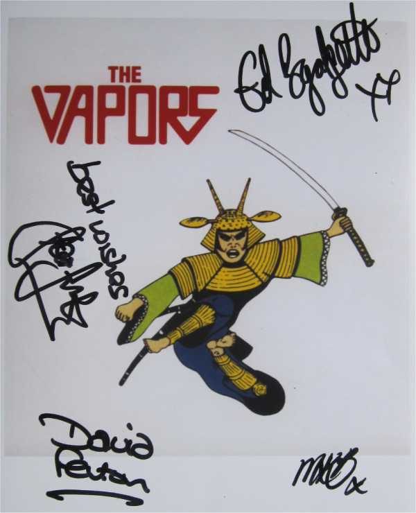 The Vapors Hand-Signed Photo