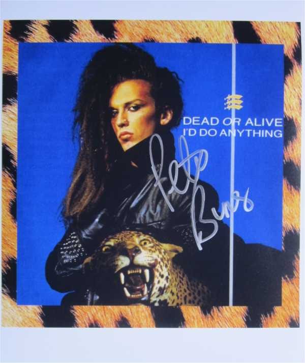 Pete Burns Hand-Signed Photo