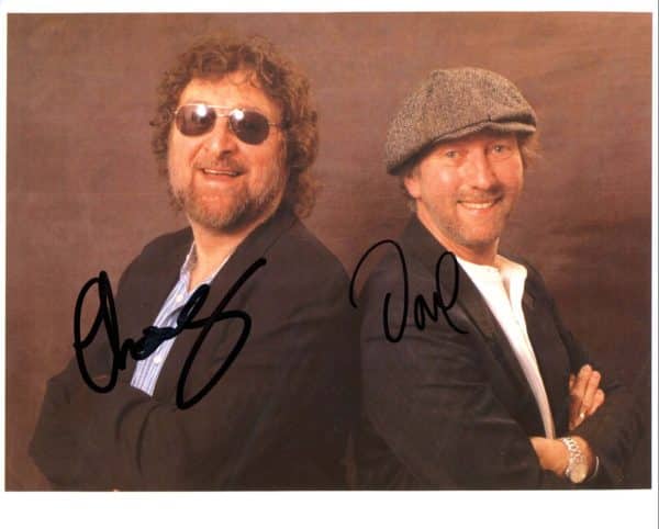 Chas and Dave Hand-Signed Photo