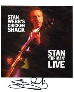 Stan Webb Hand-Signed Photo