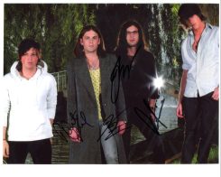 Kings of Leon Hand-Signed Photo