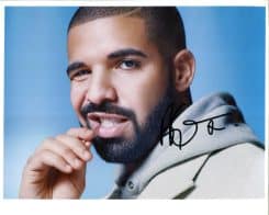 Drake Hand-Signed Photo