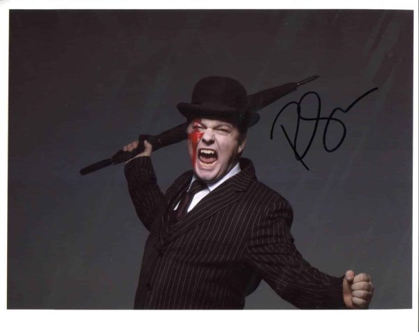 Ricky Gervais Hand-Signed Photo
