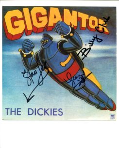 The Dickies Hand-Signed Photo