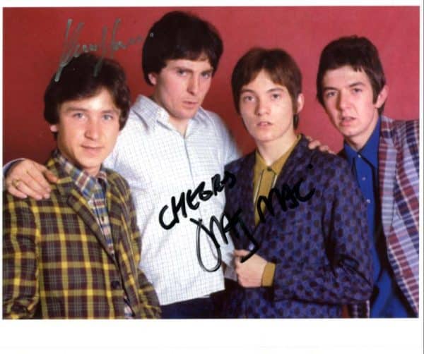 The Small Faces Hand-Signed Photo