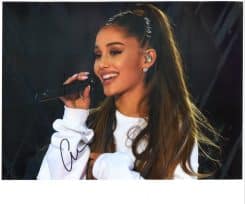 Ariana Grande Hand-Signed Photo
