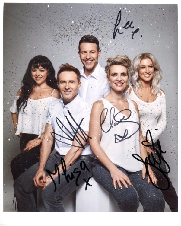 Steps Hand-Signed Photo