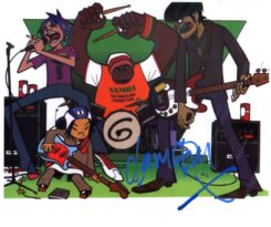 Gorillaz Hand-Signed Photo