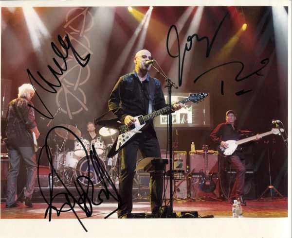 Wishbone Ash Hand-Signed Photo