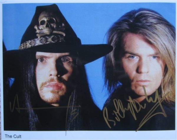 The Cult Hand-Signed Photo