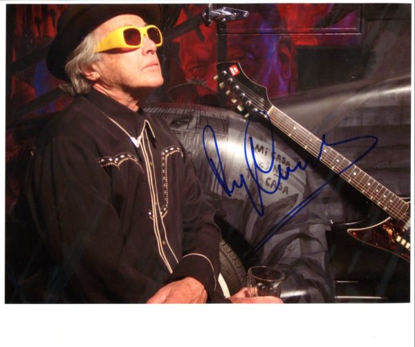 Ry Cooder Hand-Signed Photo