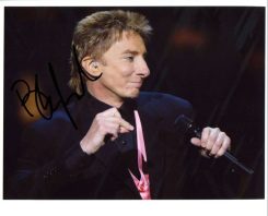 Barry Manilow Hand-Signed Photo