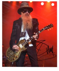 Billy Gibbons Hand-Signed Photo