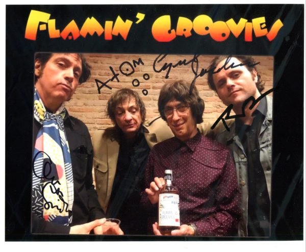 Flamin' Groovies Hand-Signed Photo