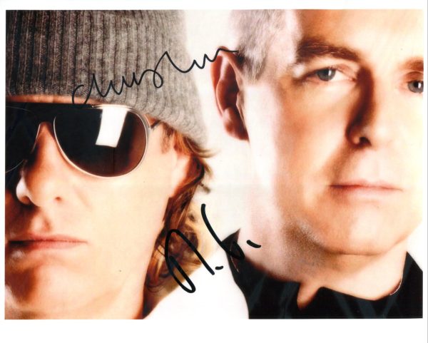 Pet Shop Boys Hand-Signed Photo