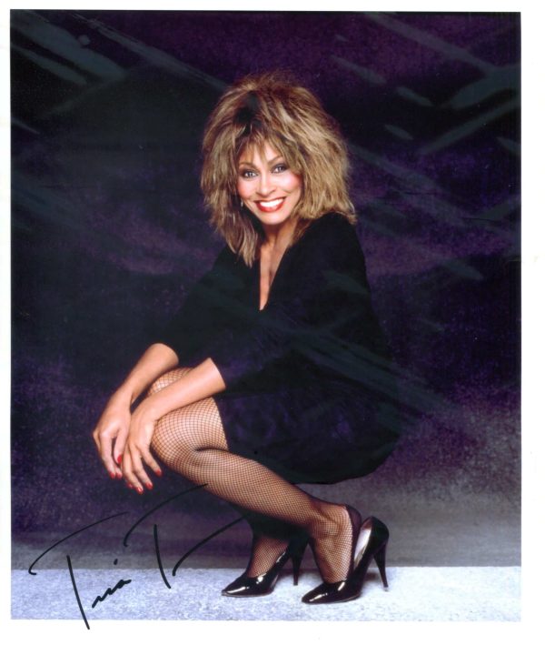 Tina Turner Hand-Signed Photo