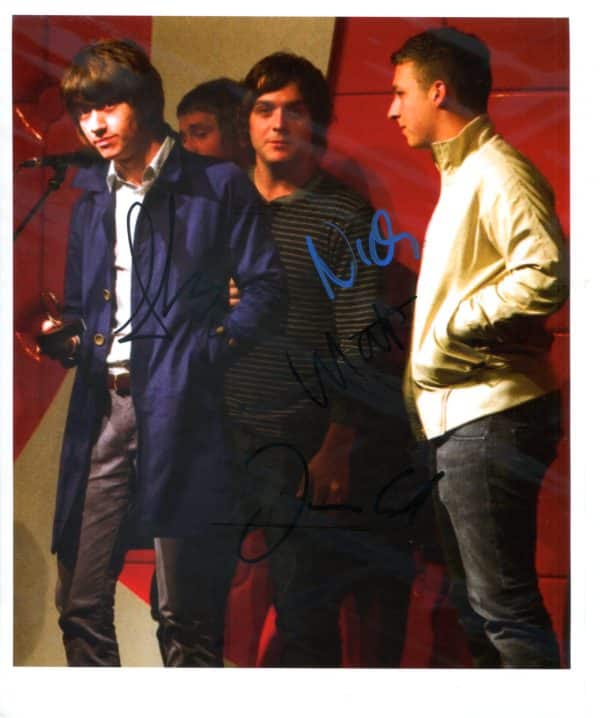 Arctic Monkeys Hand-Signed Photo
