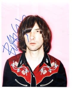 Bobby Gillespie Hand-Signed Photo