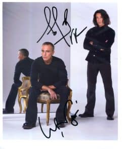 Tears for Fears Hand-Signed Photo