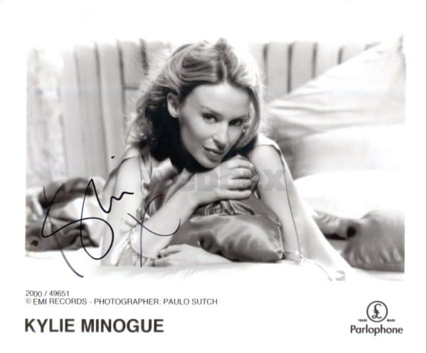 Kylie Minogue Hand-Signed Photo