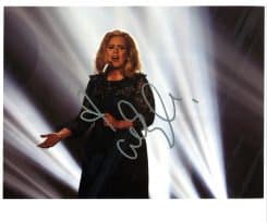 Adele Hand-Signed Photo