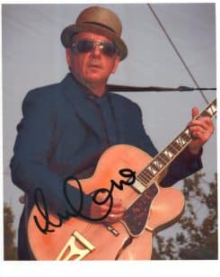 Elvis Costello Hand-Signed Photo